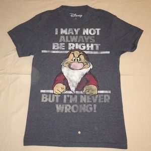 Snow White Dwarf T-Shirt (Grumpy)